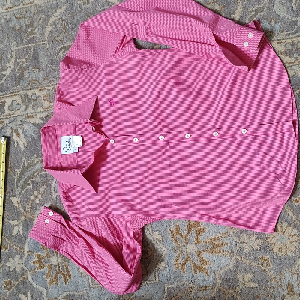 Vintage Lilly Pulitzer Fitted Button Down Shirt